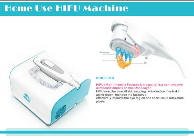 HIFU-01 a máquina a mais nova do Portable HIFU para o uso home antienvelhecimento