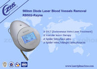 Máquina da beleza da remoção da veia da aranha do vaso sanguíneo do laser do diodo de 5HZ 980nm