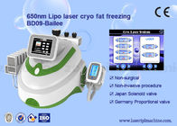 Laser de Cryolipolysis + de lipo (8 almofadas do laser) + cavitação + máquina da perda de peso do vácuo do rf