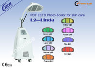 O machinei/cor da luz da multi-cor do diodo emissor de luz de PDT conduziu o pdt claro da terapia