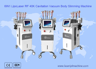 Almofadas ultrassônicas do laser de Lipo da máquina do emagrecimento do corpo da cavitação do Rf 40k