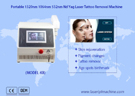 Dispositivo pequeno da remoção do pigmento da remoção da tatuagem do laser do Nd Yag do caso do poder grande