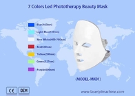 7 cores conduziram cuidados com a pele claros da remoção do enrugamento da máscara da terapia