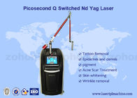 picosecond q do laser do laser Coreia do yag do nd da remoção da tatuagem 532nm/1064nm comutado