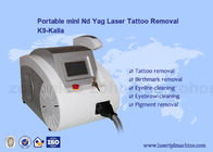 Portable Q-comutado da máquina da remoção da tatuagem do laser do ND Yag para o pigmento da pele