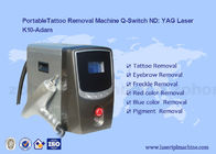 Máquina portátil 1064nm/532nm da remoção da tatuagem do laser do ND YAG para o salão de beleza