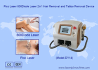 Máquina de remoção de cabelo de diodo 2 em 1 sem dor