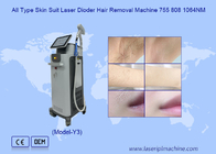 Todos os tipos de pele indolor 1064 755 808nm máquina de remoção de pelos a laser de diodo