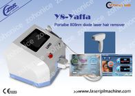 Sistema de refrigeração portátil do contato da safira da máquina segura da remoção do cabelo do laser do diodo