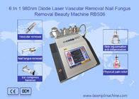 6 em 1 máquina vascular da remoção do laser do diodo 980nm