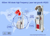 Máquina do crescimento do cabelo do laser do diodo dos Stimulators 650nm com detector da câmera
