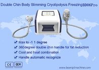 Máquina dobro do emagrecimento de Chin Body 0.2kw Cryolipolysis