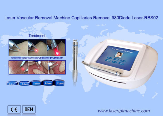 Máquina de remoção de veias de aranha com laser de diodo de 980nm Tratamento de fungos nas unhas