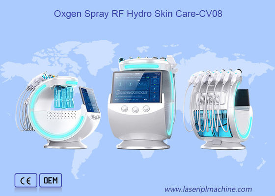 O oxigênio pulveriza máquina do rejuvenescimento da pele do Rf a hidro para cuidados com a pele