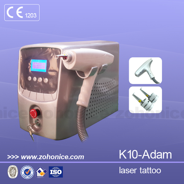 A máquina da remoção da tatuagem do laser da remoção da sobrancelha com Q comutou ND Yag