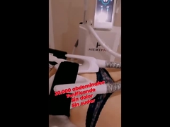 CLS08-4S Ems RF Eletromagnético para Estimulador Muscular Corporal Glúteo 4 Alças