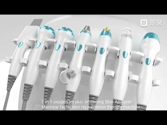 CV08 Magic Mirror Monitoring 7IN1 RF Aqua Facial Machine