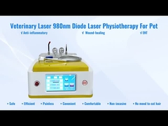 Terapia veterinária do laser do laser do diodo de RBS05 980nm para a cura sem fôlego dos animais de estimação