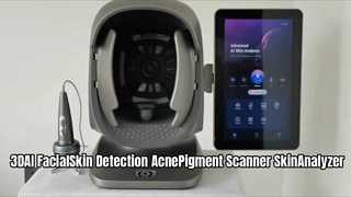 36 Milloins Pixel 8 Spectru 3D AI Detecção de pele facial Scanner de pigmento de acne Analisador de pele