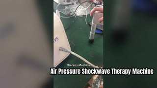 Máquina de Terapia de Ondas de Choque de 8 Bares de Pressão de Ar para Alivio da Dor Tratamento ED