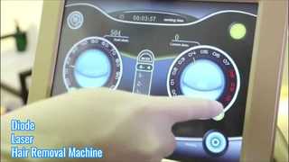 máquina indolor da remoção do cabelo do laser do diodo do comprimento de onda do longo prazo 1200W 4