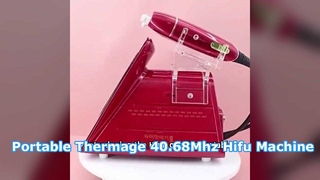 Máquina portátil da beleza de Thermage 40.68Mhz Hifu
