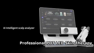 Máquina portátil do analisador do cabelo do varredor do couro cabeludo da tecnologia do AI máquina da câmera da análise do cabelo