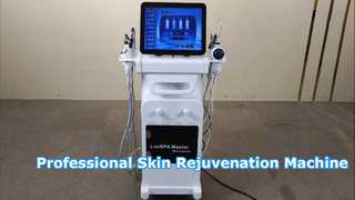 12 em 1 hidrodermoabrasão cuidados com a pele RF oxigênio plasma facial spray de oxigênio equipamento de microdermoabrasão