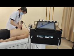 Máquina pneumática e eletromagnética de terapia por ondas de choque para alívio da dor 2 em 1