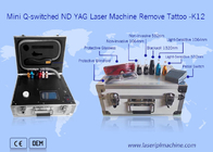 Nd Yag 1064nm do interruptor da máquina Q da supressão da tatuagem de 3 pontas