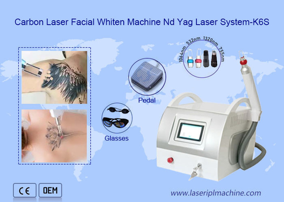 Dispositivo 2000 profissional comutado Q da beleza da máquina da remoção da tatuagem do laser do Nd Yag do Mj