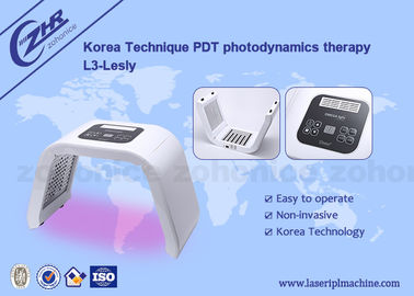 Equipamento de uso doméstico profissional Pdt 7 cores para tratamento de acne facial