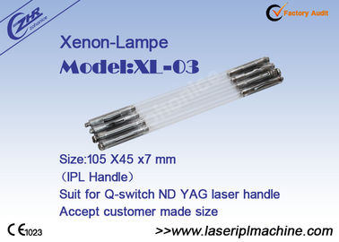 7mm Dia Nd Yag Laser Ipl Xenon Flash Lamp Suit para Qswitch ND YAG laser handle