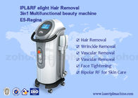 Máquina da beleza da remoção do cabelo do elight de IPL+ RF e do rejuvenescimento da pele com dois punhos
