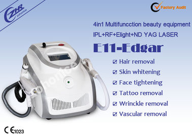 Refrigerador de enrolamento E Light IPL RF Machine para remoção de manchas de tatuagem de cor