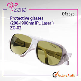 Óculos de segurança de laser Yag amarelo personalizados de 190nm IPL elight laser protector