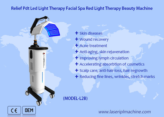 A mais recente máquina fotodinâmica de rejuvenescimento da pele com Bio Light Therapy 650nm.