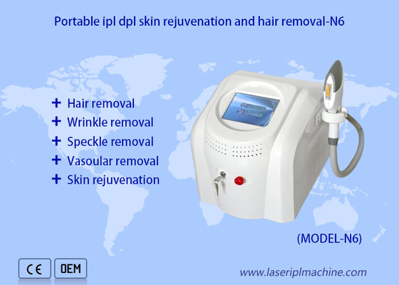Máquinas da remoção do cabelo do IPL/máquina portáteis rejuvenescimento da pele para o tratamento do cabelo