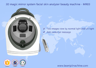 Máquina facial mágica da análise da pele do verificador do espelho 3D da pele portátil para o uso da casa