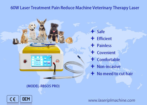 terapia veterinária do laser do diodo 980nm para a cura sem fôlego dos animais de estimação