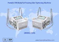 A gordura do EMS reduz a máquina da placa de Cryo com as 4 almofadas refrigerando