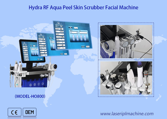 Vertical Hydro 14 em 1 Dispositivo de Dermoabrasão de Peeling de Microcorrente para Cuidados Faciais