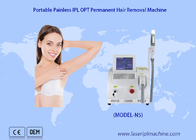Rejuvenescimento permanente da pele da máquina da remoção do cabelo do laser do Ipl 610nm do uso da casa