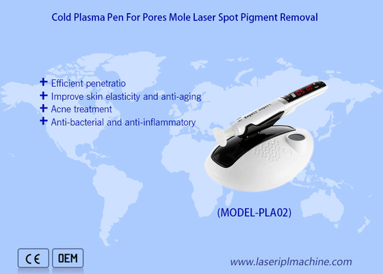 3pcs Cabeças Tratamento de acne Face Lifting Skin Tightening Plasma Ozone Pen