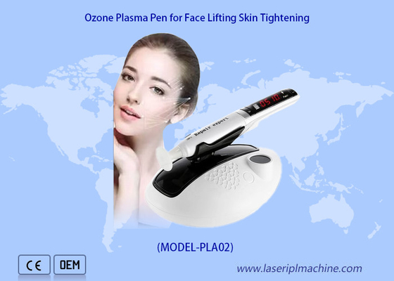 3pcs Cabeças Tratamento de acne Face Lifting Skin Tightening Plasma Ozone Pen
