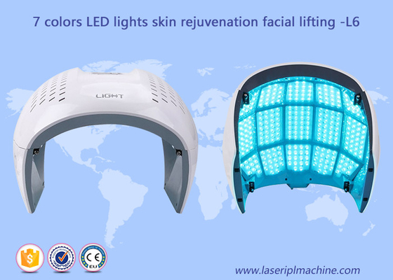 7 cores Pdt Led Light Therapy Machine para fotões faciais Anti-envelhecimento