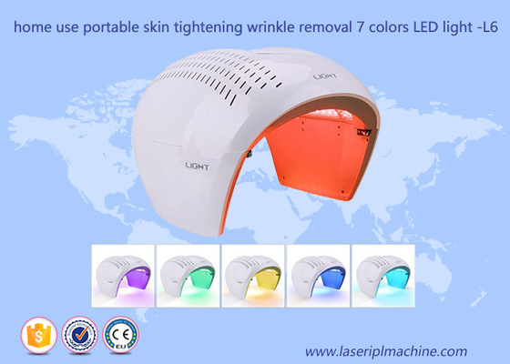 7 cores Pdt Led Light Therapy Machine para fotões faciais Anti-envelhecimento