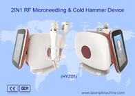 dispositivo frio do Rf Microneedling do martelo de 2in1 Microneedle para a pele que aperta a remoção do enrugamento