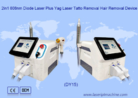 Máquina 2 do laser do diodo dos termas 808 nanômetro em 1 remoção do cabelo e remoção da tatuagem do picossegundo