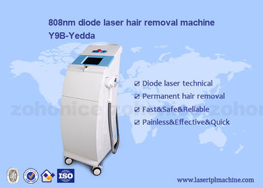 Máquina de remoção de pelos a laser de 3 em 1 diodo Brauty 755nm 808nm 1064nm